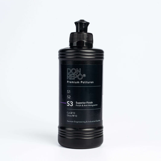 DON REPO S3 Finition Supérieure, 250 g, La Pâte de Finition & Anti-Hologramme