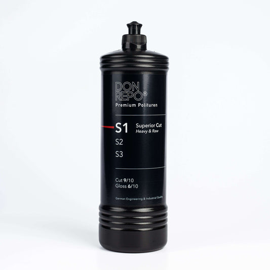DON REPO S1 Superior CUT 1Kg - Pâte à poncer et pâte à polir professionnelle pour préparation de peinture exigeante